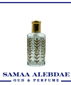 مجموعة من 12 قارورة شفافة مشجرة بسعة 24مل