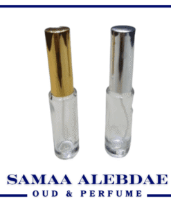 زجاجة عطر أنيقة بغطاء ذهبي - سعة 10 مل