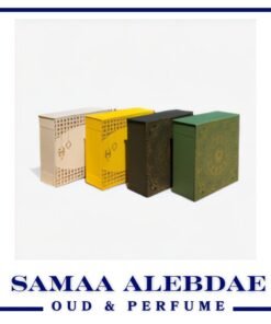 علب ادهان عود فارغة فخمة متعددة الألوان-12قطعة