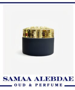 علب بخور اسود غطاء ذهبي 40جرام 12قطعة