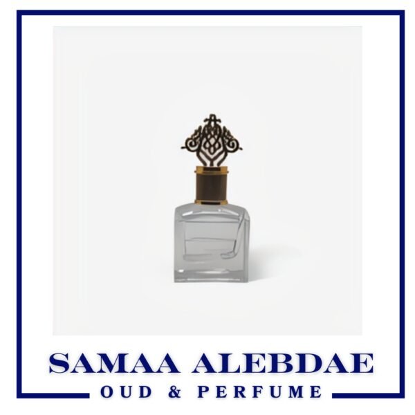 علب عطور فارغة كبس ثلجي غطاء ابيض30مل