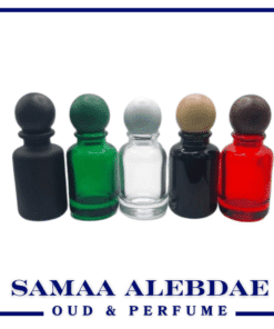 زجاجة عطور فارغه كبس يدوي 50مل درزن 12حبه